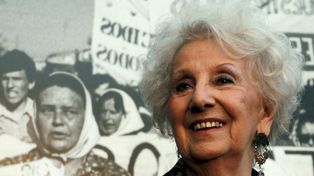 La titular de Abuelas de Plaza de Mayo, Estela de Carlotto.