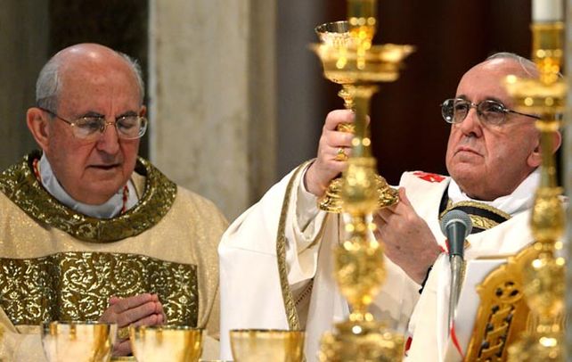El Santo Padre. “La Iglesia ha recibido el mandato de Cristo resucitado”