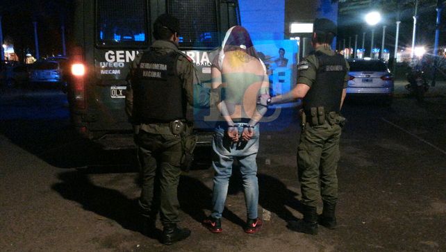 Alexis Camino fue arrestado en horas de esta tarde en barrio Municipal.