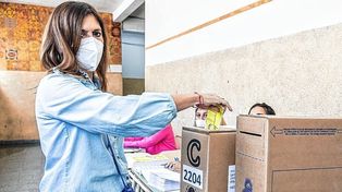 La candidata a concejal de Juntos Por el Cambio, Adriana Chuchi Molina