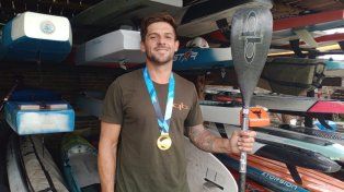 El nacido en Paraná, Francisco Pancho Giusti, campeón mundial de SUP.