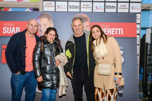 Alberto Costa, Giselle Ibarra, Gustavo Morandini y Mercedes Cichero.  