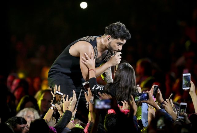 El colombiano desplegó en la Quinta vergara su &nbsp;batería de hits como Vente pa acá