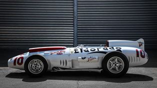 Este Maserati denominado Eldorado corrió en Monza, pero duró muy poco.