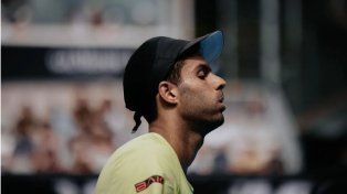 Díaz Acosta no pudo con Monfils y cayó en cuartos de final del ATP de Auckland