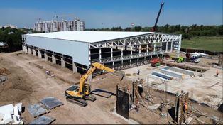 Juegos Suramericanos 2026: avanza la construcción del Centro Acuático Provincial