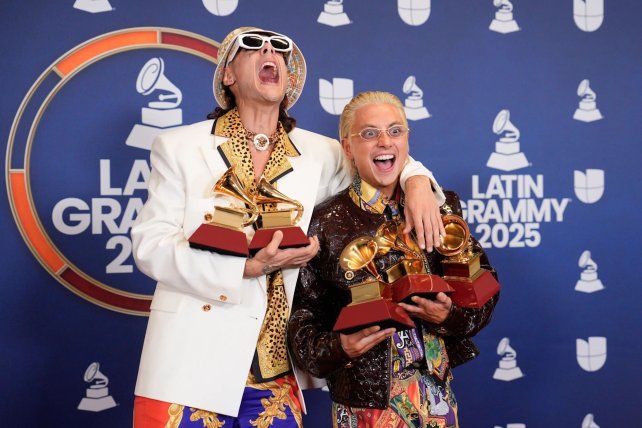 Ca7riel & Paco Amoroso, entre los más nominados en los Grammy Latinos