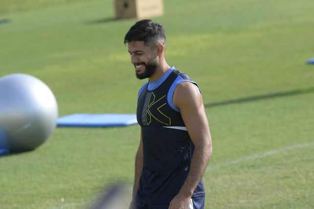 El uruguayo Facundo Mallo está para volver. Ya cumplió la fecha de suspensión frente a Plantense.