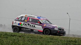 Buena actuación tuvo el local Fabricio Scatena en la Clase 2, quedó 8° en la clasificación.