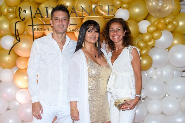 Carlos Robledo, Miriam Isaurralde y Carla Budini.