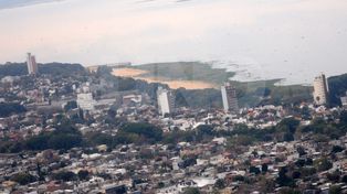 El río Paraná en Santa Fe llegó a 5,49, bajó un centímetro y seguiría con esta tendencia