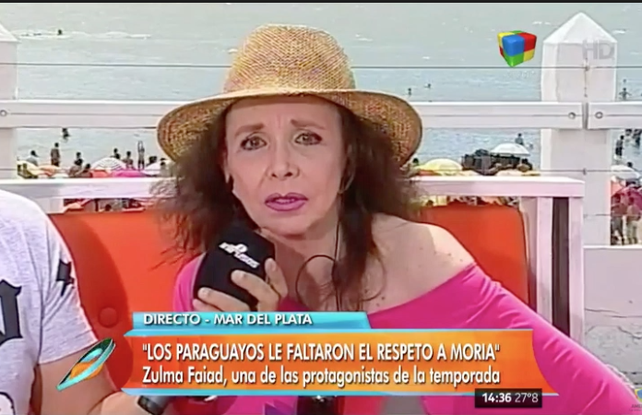 Zulma Faiad, durísima contra los inmigrantes