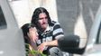 Claudio Cantero y Mercedes Paz el día del crimen de Fantasma.