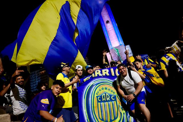 Central campeón. Los canallas festejan un nuevo título en el&nbsp; Monumento de la Bandera