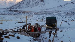 Rescatan a hombres atrapados por la nieve en montañas sanjuaninas