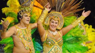 La presidenta del Concejo de Reconquista bailó en la última noche de carnaval