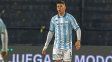 Marcos Rojo tuvo sus primeros minutos como jugador de Racing.