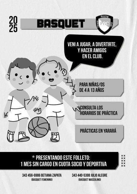 Invitación de Paraná Rowing Club.