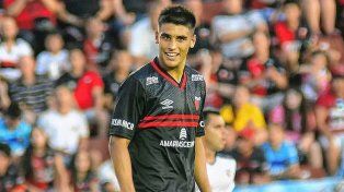 Nicolás Leguizamón se mostró muy feliz de volver a jugar en Colón.