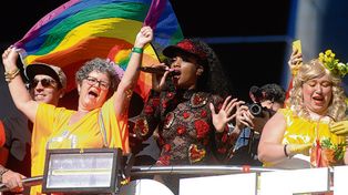 Tres millones de personas en marcha del orgullo LGBT