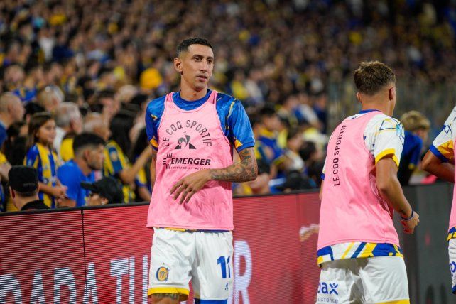 Ángel Di María ingresó desde el banco ante Banfield y definió el partido a favor de Central.&nbsp;