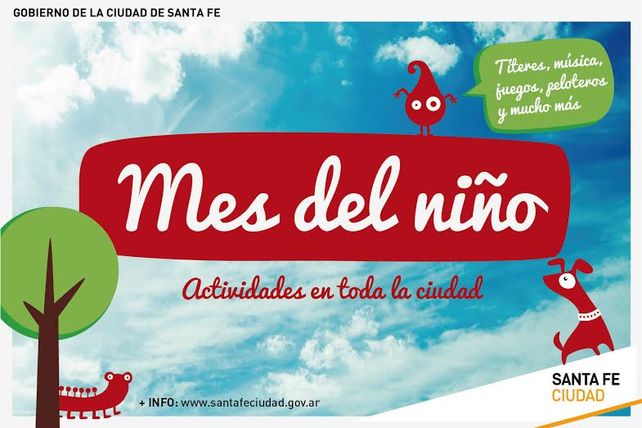 La ciudad celebra el mes del niño con divertidas propuesta en distintos espacios públicos