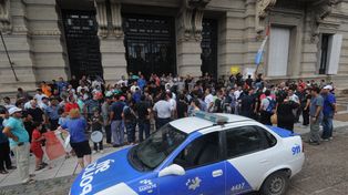Lamberto dijo que el 90 por ciento de los policías en Santa Fe no se plegó al paro
