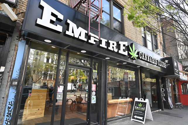 Un club de cannabis en Nueva York