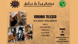 Virginia Telesco en el Solar de las Artes