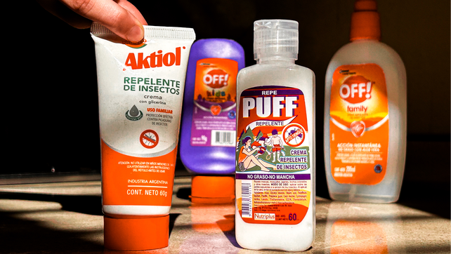 Se pueden conseguir varias marcas de repelentes en farmacias y supermercados de la ciudad