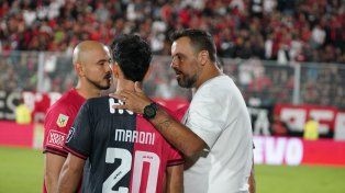 Les llegó la hora con el Ogro. El viernes el DT de Newells probó con Cocoliso González y Maroni. Ambos jugarían ante Estudiantes.&nbsp;