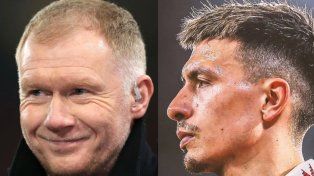 Lisandro Martínez le respondió a Paul Scholes: Cómo le duele al mufa este