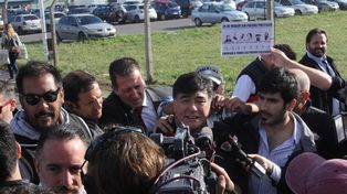 Carlos Zannini salió liberado del penal de Ezeiza