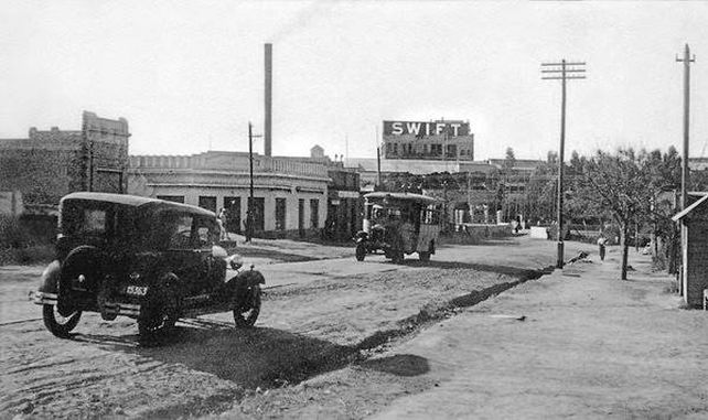 Avenida del Rosario en 1933 