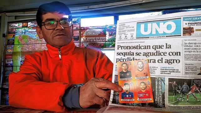 Del lunes al jueves con Diario UNO de Entre Ríos cuatro figuritas de regalos de Qatar 2022