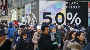 Los estadounidenses, fieles al festival del Black Friday