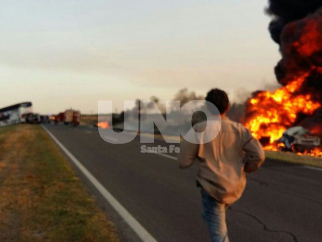 Identificaron a las dos víctimas fatales del choque de San Cristóbal Identificaron a las dos víctimas fatales del choque de San Cristóbal