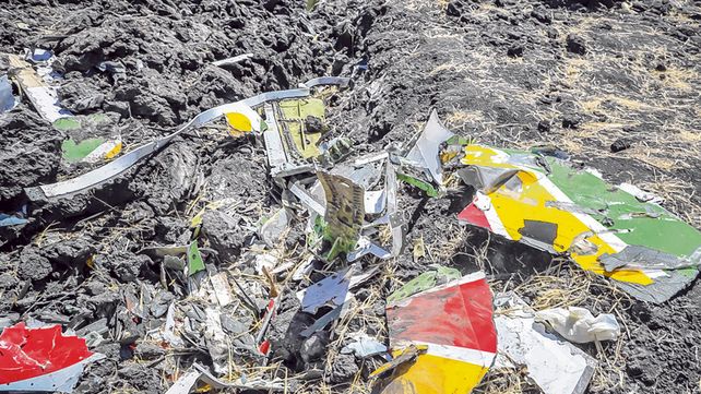 bishoftu. El avión cayó a unos 50 kilómetros de la capital