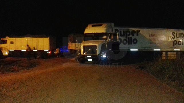 Violento choque de camiones en la ruta 34