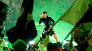 Feid le puso muchas ganas a la apertura de la Copa, pero la transmisión no colaboró demasiado.