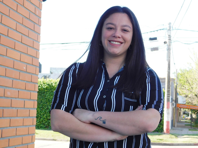 &nbsp;La delantera Ruth Fuchs es una de las jugadoras m&aacute;s importantes del plantel superior de hockey de Banco Provincial de Santa Fe.