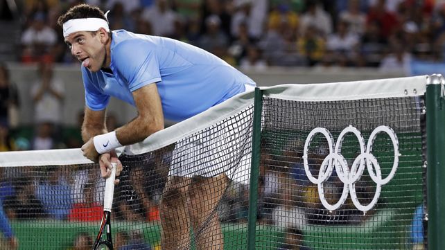 Sorpresa olímpica: Del Potro eliminó a Djokovic