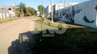 Tras el reclamo de los vecinos, llegó la limpieza a los alrededores de club Pucará
