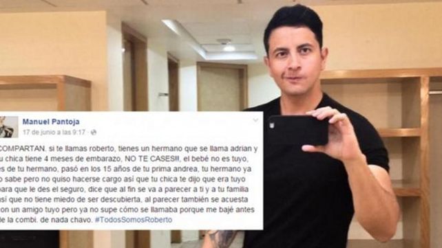 #TodosSomosRoberto: la infidelidad escuchada en un colectivo que estalló en las redes