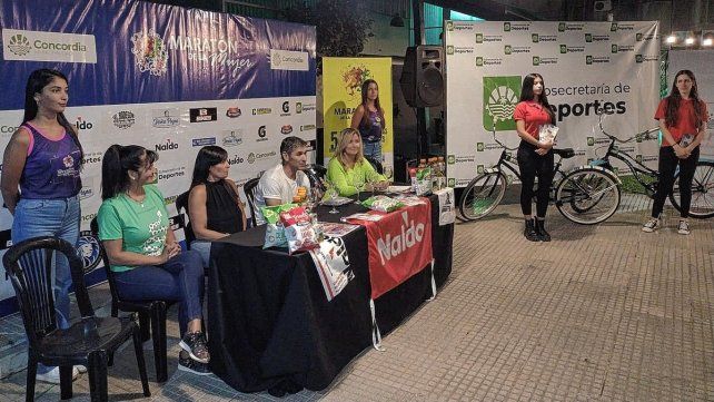 El Maratón de la Mujer se realizará el domingo en Concordia.