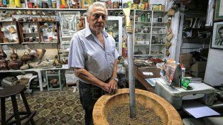 El Museo Único del Mate, sin sede y con futuro incierto luego de la muerte de su fundador.
