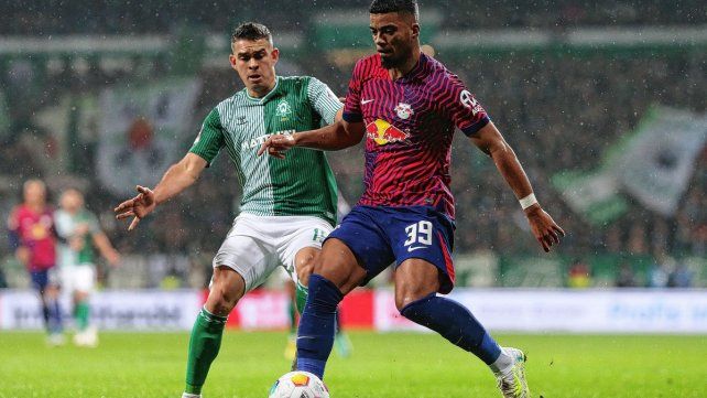 Leipzig empató 1-1 ante Werder Bremen