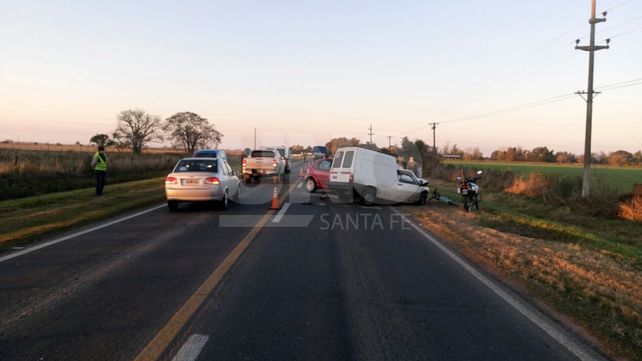 Violento choque frontal en la ruta nacional 11 que terminó con un conductor fallecido