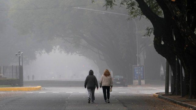 Pronosticaron un 20 de junio con neblina, niebla y nubes en Rosario
