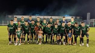 PSM Fútbol, el equipo de Punta Quebracho, que sigue avanzando en el torneo Regional Amateur de AFA, que conducirá a cuatro equipos al torneo Federal A.